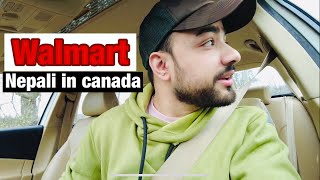 GROCERY DAY (WALMART CANADA) || NEPALI VLOG #NepaliVlog #Nepaliincanada