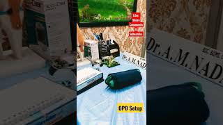 OPD setup #Clinical practitioner #Medicalvideos #shorts