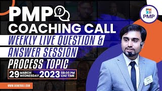 PMP 2023 Question answer: Weekly PMP Q/A Session with Amer|PMP Process topic questions answers