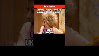 Totie Fields Roasts Phyllis Diller & Dean Martin Can’t Handle It! 😂 #ComedyRoast #1970s