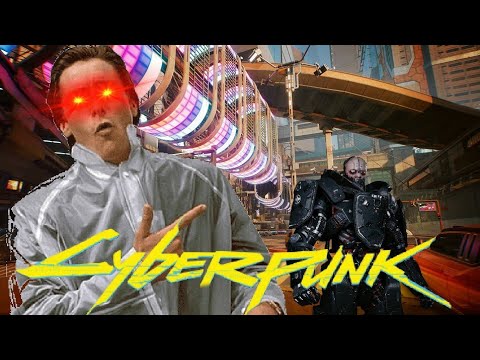 Patrick Bateman kills Adam Smasher