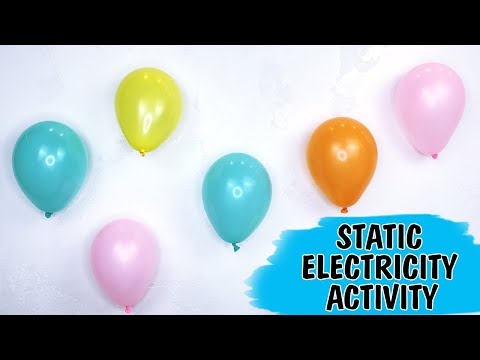 Explore static electricity with simple science activity