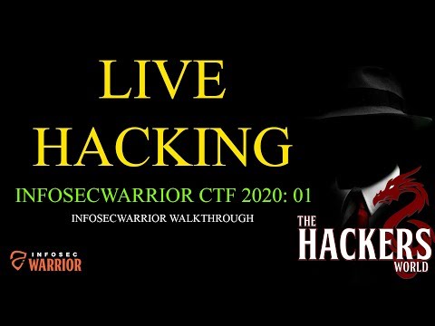 LIVE Hacking | InfoSecWarrior CTF 2020 - 01 | Infosecwarrior Walkthrough | Vulnhub CTF | Intro