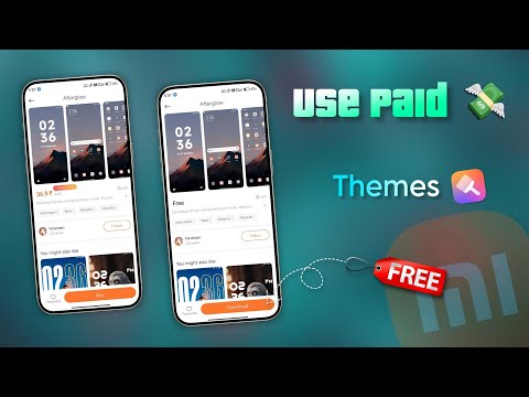 Use Paid Themes Free | In Any Xiaomi Devices | Use MTZ File Themes |