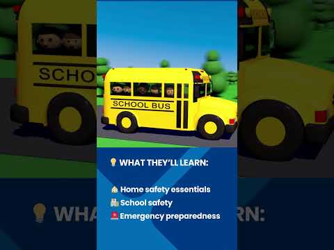 Safety First at School and Home | Join Course | Link in Bio