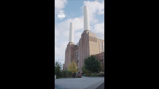 The TARDIS has touched down at Battersea Power Station for tonight's #DoctorWho premiere! ❤️❤️➕⚡️