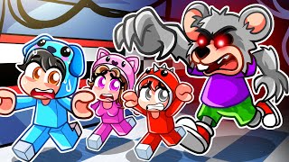 Escape CHUCK E CHEESE In Roblox With MY FRIENDS