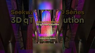 Seekway's qTube 3D LED CUBE in Westfield Sydney