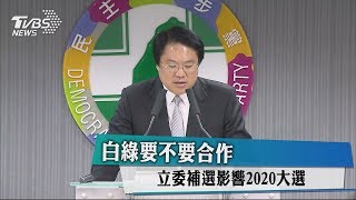 白綠要不要合作　立委補選影響2020大選