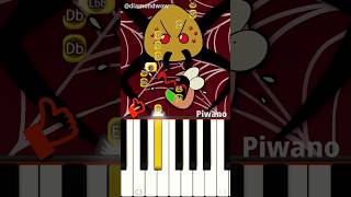 POU Became a Giant Spider! 🕸️ @diamondwow - Piano Duet