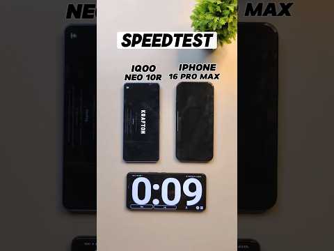 iPhone 16 Pro Max vs Neo 10R – Shocked by the Winner! 😱