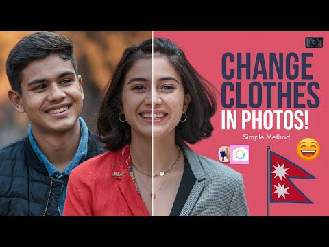 How to Change Clothes in Photos? Simple Method in Nepali🇳🇵| Beauty Cam