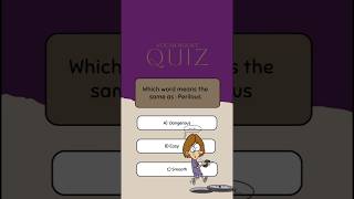 “Daily Synonym Practice – Boost Your Vocabulary!”#perilous #SynonymsQuiz #EnglishVocabulary