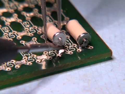 Shock and Acceleration Sensor Hand Soldering Tutorial Video (600F Tip)