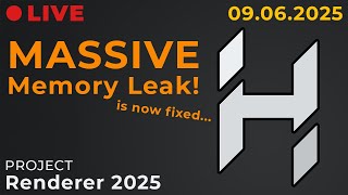 Fixing a MASSIVE Memory Leak in Hazel! // Renderer 2025 // Hazel Engine Stream (09.06.2025)