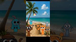 Who broke the sand statue? | Oren Ta ta ta Sahur | Incredibox Sprunki #sprunki #incredibox