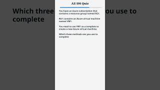Can You Decode the Azure Administrator Exam Syllabus? #AZ104 #shorts