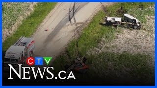 18-year-old dead in crash east of Edmonton