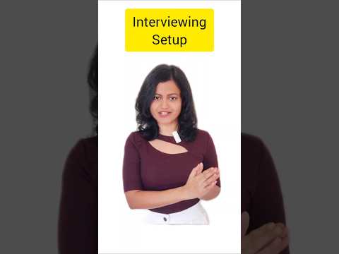 Interview Equipment Setup #amazoninterview #jobinterview