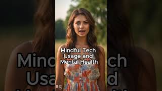 Mindful Tech Usage and Mental Health  #aiwisdom  #motivation #quotes #guidedmeditation