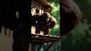 #BigfootVlogs #ForestHistory #FunnyShorts #ViralBigfoot #ComedySketch #NatureHumor  #TreehouseDIY
