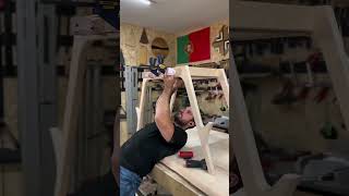 北歐簡約風實木辦公桌製作工藝！ #純手工打造 #實木家具 #精工細作 #北歐風格 #木作