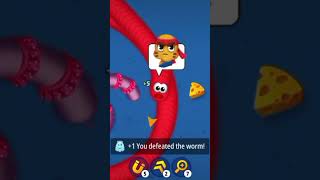 Worm fight 🐛🐛🐛 in mobile