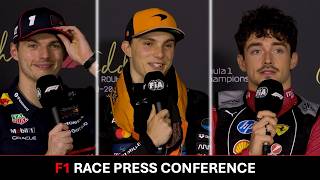 F1 Post Race Press Conference | Saudi Arabia GP 2025!