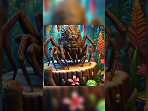 Mythical Creature Anansi – trickster spider. #jailer #anirudh #kaavaalaa #song #movie