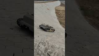 RC slope mower #lawnmower #rc #lawn #slopemower