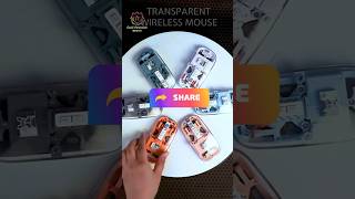 Transparent Wireless Mouse That Can Connect to 3 Devices! 🔥 This Mouse Is Smarter Than It Looks! 😍