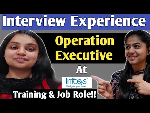 How to become Operation Executive at Infosys || Interview Experience || Training || Project Detail