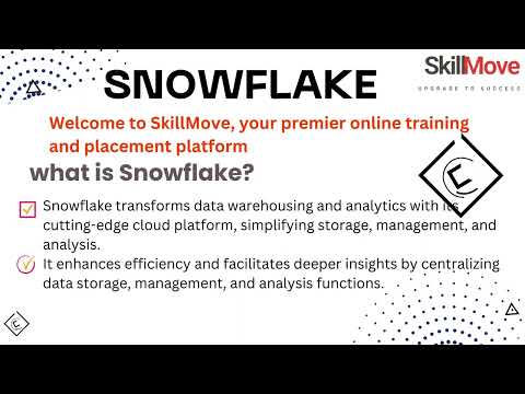 Master Data Analytics with Our Snowflake Course