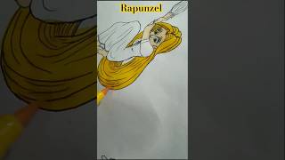 Rapunzel Drawing | Tangled Princess Art | Disney Fan Art #Rapunzel #Drawing #ArtVideo #PrincessArt
