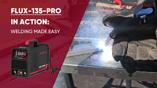 Flux-135-PRO in Action: Welding Made Easy｜YesWelder