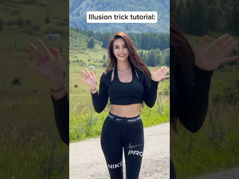 Reshoot  Illusion tutorial here🏔️Follow so don’t miss it and give it a try!🚀 #tutorial #illusion