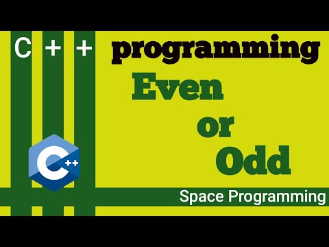 C++ Even or Odd Number Program | CPP Video Tutorial