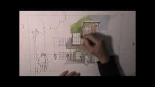 architektur zeichnen lernen 4