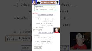 【Math 66】Журнал математики| Two trigonametric problems. | With Formula Table. |A744