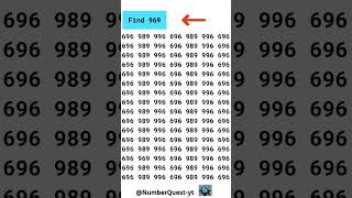 Only Geniuses Can Spot the Odd Number Out! 👀🔥  487