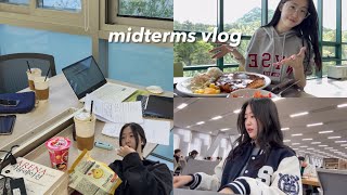 [eng] 서울대 공대 3학년 시험기간📚Seoul National University Midterms Vlog