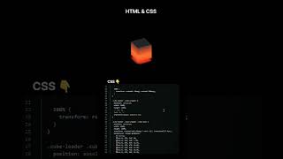 Loader✨22 75   using HTML and CSS#css#webdevelopment #html5#css3#js#coding#css#html