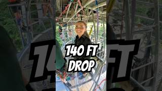 Olivia CRUSHED the #bungeejump #highlandfling #thingstodo #scotlandtravel #shorts