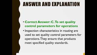11 SAP PP Routing Questions