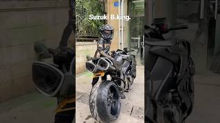 Suzuki B.King street fighter 😈😱 #shorts #shortfeeds #automobile #modified #heavybike #attitudestatus