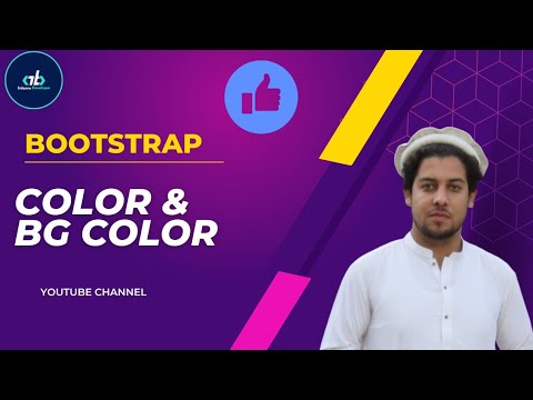 Color & bg-color in Bootstrap / Web Development / IT learning