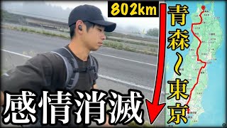 (16)【徒歩旅】青森駅から東京駅まで歩いて目指す | 802kmの一人旅 / 18日目・二本松〜本宮〜郡山【蒸発紀行Season2】
