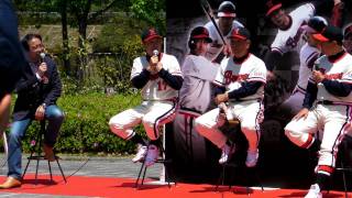 2）山田×加藤×福本「阪急ブレーブス蘇る黄金の70's」試合前トークショー
