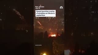 Russia launches massive airstrikes on Ukraine's capital