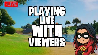 [LIVE🔴🔴] PLAYING FORTNITE WITH VIEWERS